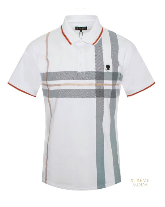 Fashion stripes polo shirt 1.0