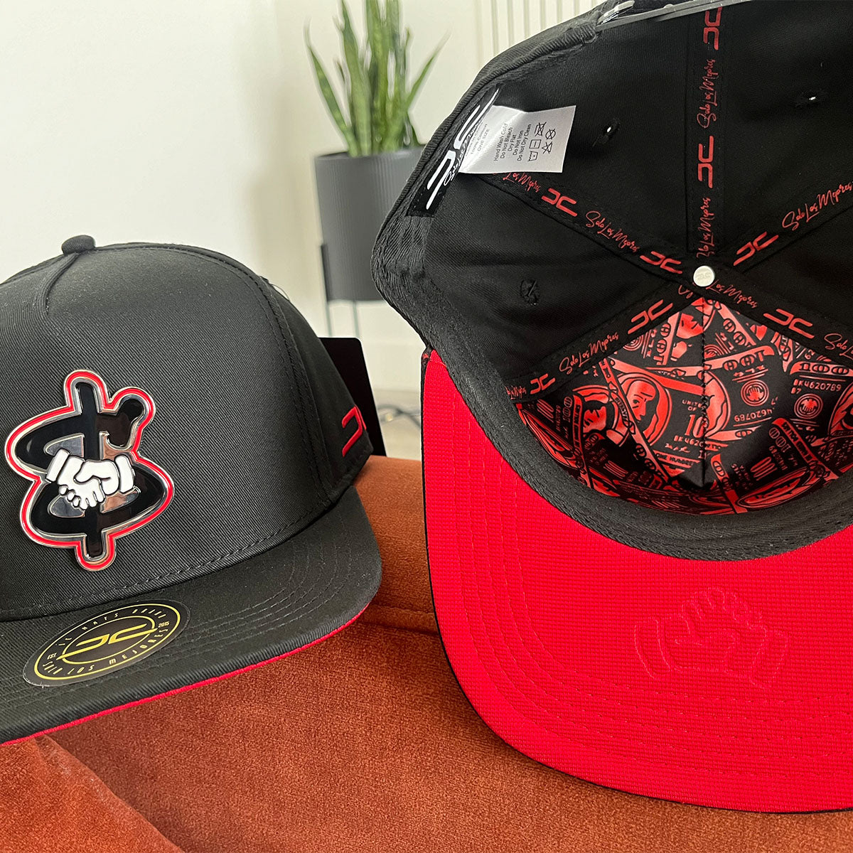 Business black/red by JC hats