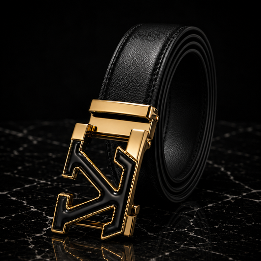 Fashion V buckle blk/gold