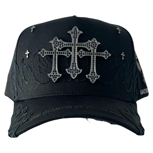 Crux noir Adriel Favela hat