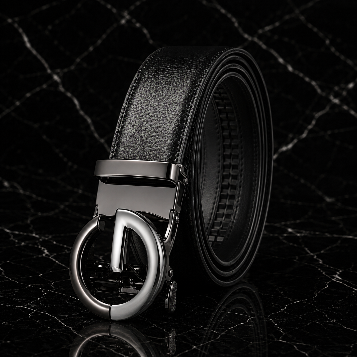 G belt blk/silver