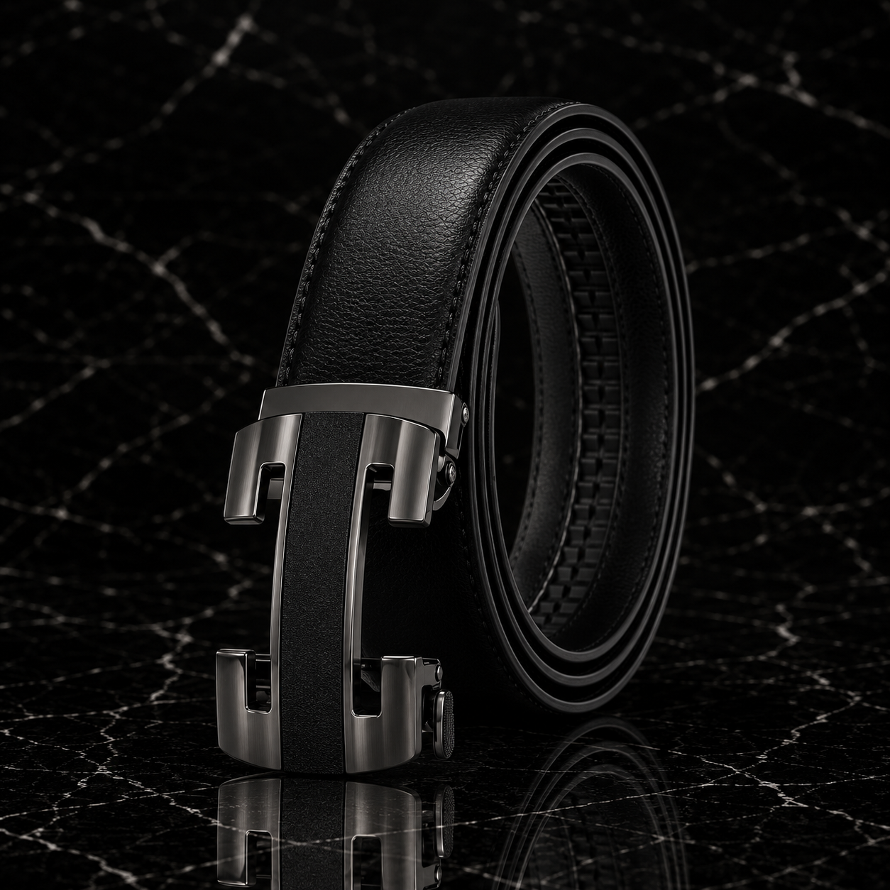 La H fashion belt
