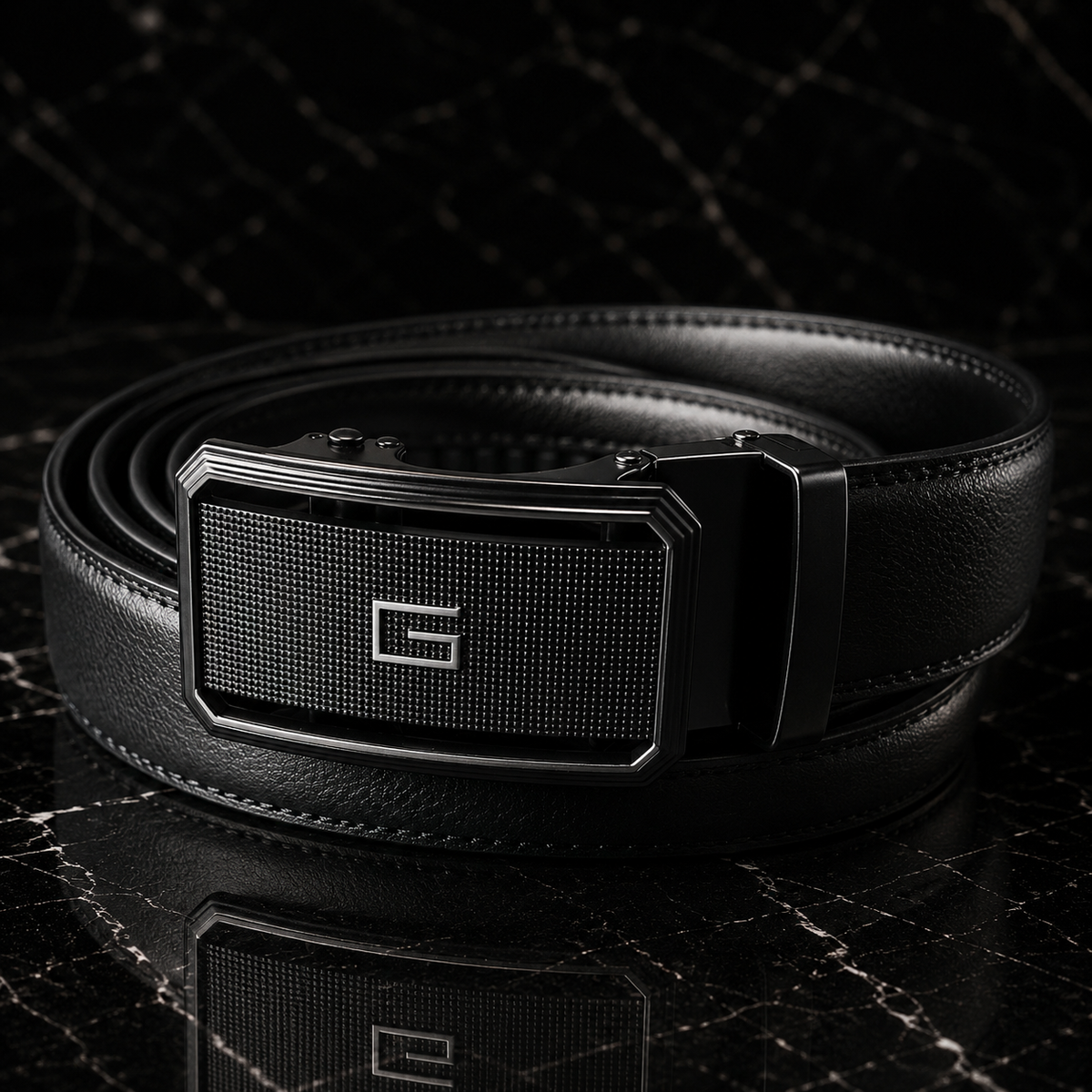 G design men’s leather belt