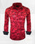 Vitelli regular fit fashion shirt Red