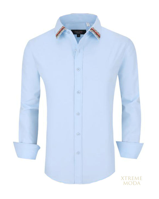 Regular fit CC pattern design fashion shirt