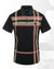 Men's fashion stripes polo shirt