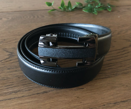 H buckle automatic fashion belt
