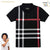 Kids polo shirt fashion print design Black