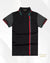 Italy design polo shirt Black